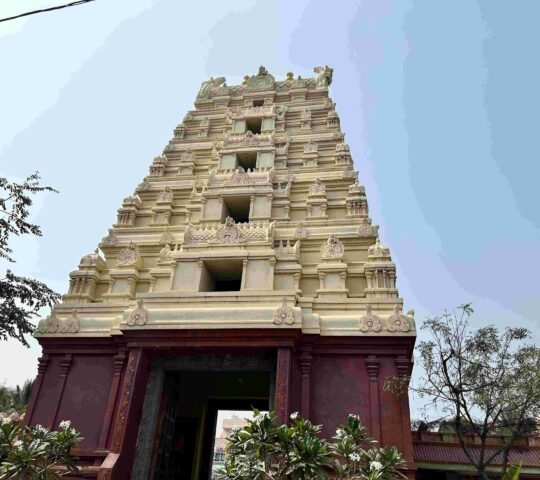 Sri Raja Rajeshwari Shakthi Panchayatana Devayalayam , Indresham , Hyderabad